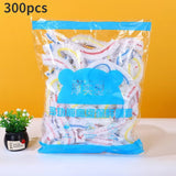 100/200/300/500pcs Colorful Saran Wrap Disposable Food Cover