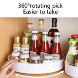 360 Degree Rotating Cabinet Organizer Turntable Storage