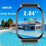 SENBONO 2.04'' AMOLED Screen Smart Watch