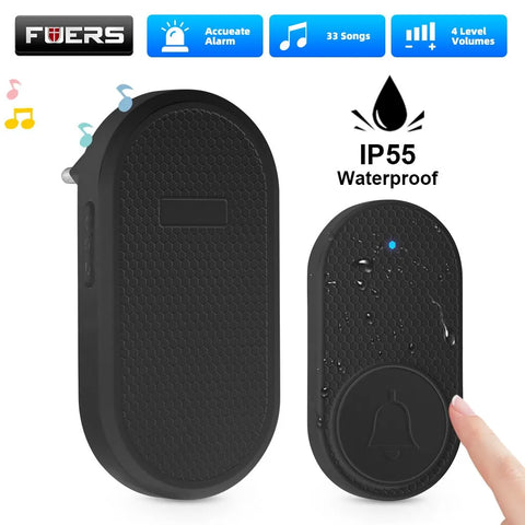 Fuers M558 Wireless Doorbell  Waterproof