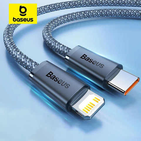 Baseus 20W PD USB C Cable for iPhone Fast Charging