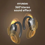 HYUNDAI HYA5 Bluetooth Headset Earbuds Noise Reduction Touch Control Headphones