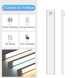 Ultra-thin LED Cabinet Light Rechargeable Motion Sensor Light