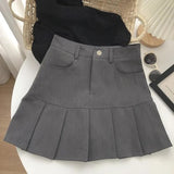 Pleated Skirt Women Y2k