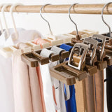 Tie Belt Hanger Wardrobe Belt Rotating Organizer Rack