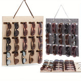 1pc Sunglasses Storage Display Hanging Wall Door Mounted