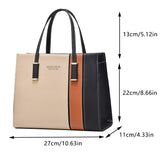 Patchwork Handbags For Women Adjustable Strap