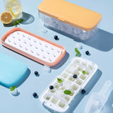 Press Type Silicone Square Ice Mold 2 Layer