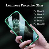 Full Cover Luminous Screen Protectors for IPhone 13