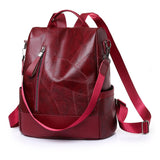 Hot Women’s Backpack Designer High Quality Soft Leather Simple Fashion Backpack