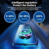 Essager RGB Magnetic Car Phone Holder Qi 15W Wireless Charger