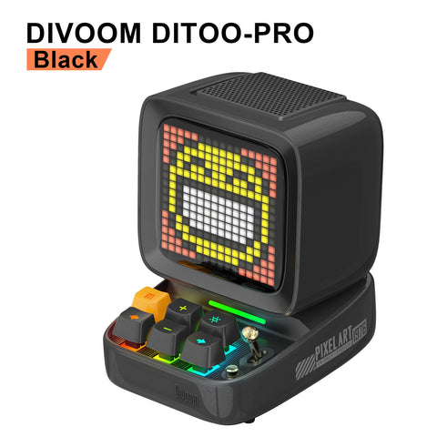 Divoom  Bluetooth Portable Speaker Alarm Clock DIY LED Display Board