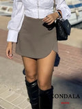 KONDALA Women Mini Skirts