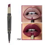 Pudaier Makeup 2 in 1 Matte Lipstick & Lip Liner Nude