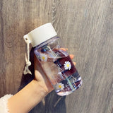 500ml Plastic Transparent Water Bottle