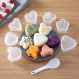 Cartoon Shape Rice Ball Set Sushi Roll