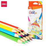 Deli 12 Colors Quality Colored Pencil