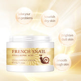 LAIKOU Snail Face Cream Hyaluronic Acid Moisturizer Anti Wrinkle Aging Cream Collagen