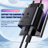 PD 45W Super  USB Type C Cable Fast Charging  Adapter