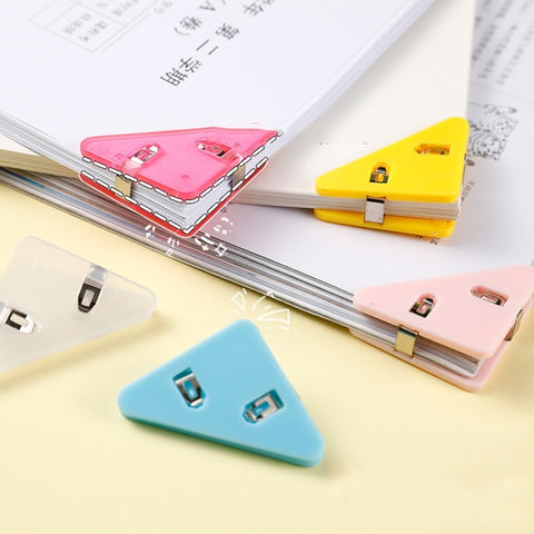 20pcs Creative Triangle Clip Bill Book