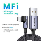 UGREEN MFi USB Lightning Cable for iPhone 2.4A Fast Charging