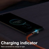 120W 7A Fast charging Type C Cable Rotation Elbow Cable