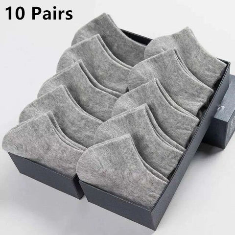 10 Pairs Men's Cotton Socks