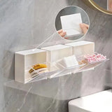 Plastic Wall Mounted Storage Boxes Dustproof