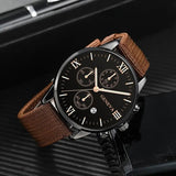 4pcs Quartz Fashion  Set For Men