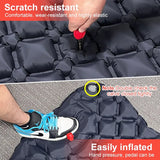 Outdoor Camping Inflatable Mattress Sleeping Pad With Pillows