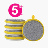 10/5/3PCS Double Side Dishwashing Sponge