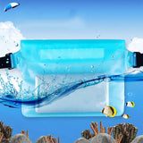 3 Layers High Waterproof Sealing Swimming Bag Large Size Transparent