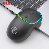 iMice mouse Silence Key Computer Usb Wireless  Rechargeable 2.4G