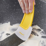 Silicone Scraper Cleaning Blade Brush Spatula Soft Blades Tools