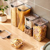 Sealed Jars Kitchen Grain Storage Organizer Large Tank Plastic Moisture-proof Storage Box