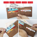 Retro Men Leather Wallet