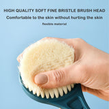 1pc Long Handle Bath Brush Soft Hair Bat