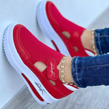 Red Sneakers Women Shoes