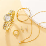 6PCS Set Luxury Watch Women