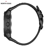 NORTH EDGE VERTICO Men's Digital Watch Carbon Fiber Case