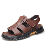 Genuine Leather Men Sandals