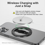 Magnetic Ring Phone Holder for Magsafe Wireless Charging Phone Grip Stand