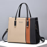 Patchwork Handbags For Women Adjustable Strap