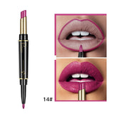 Pudaier Makeup 2 in 1 Matte Lipstick & Lip Liner Nude