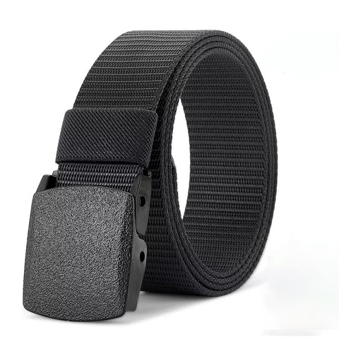 Men Military Automatic Buckle Nylon Belt