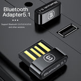 Essager USB Bluetooth 5.1 Adapter Receiver BT5.0 Dongle