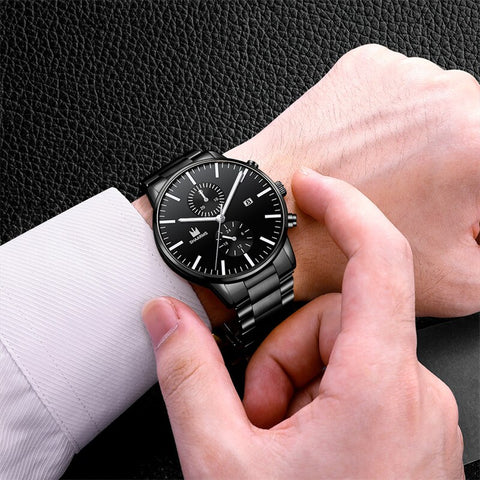 Mens Fashion Business Quartz Watch