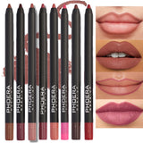 12Colors Lipliner Pencil Waterproof