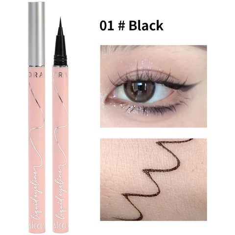 Waterproof Ultra-thin Liquid Eyeliner Korean Makeup for Women