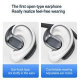 T371 Ear Clip-on Wireless Headset Long Battery Life Non-In-Ear Noise Reduction